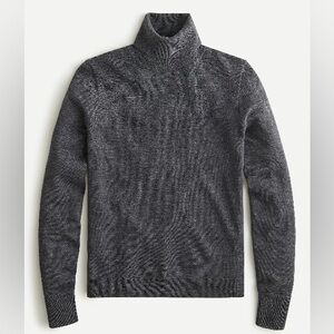 J. Crew Margot merino wool turtleneck sweater In Gray Size M